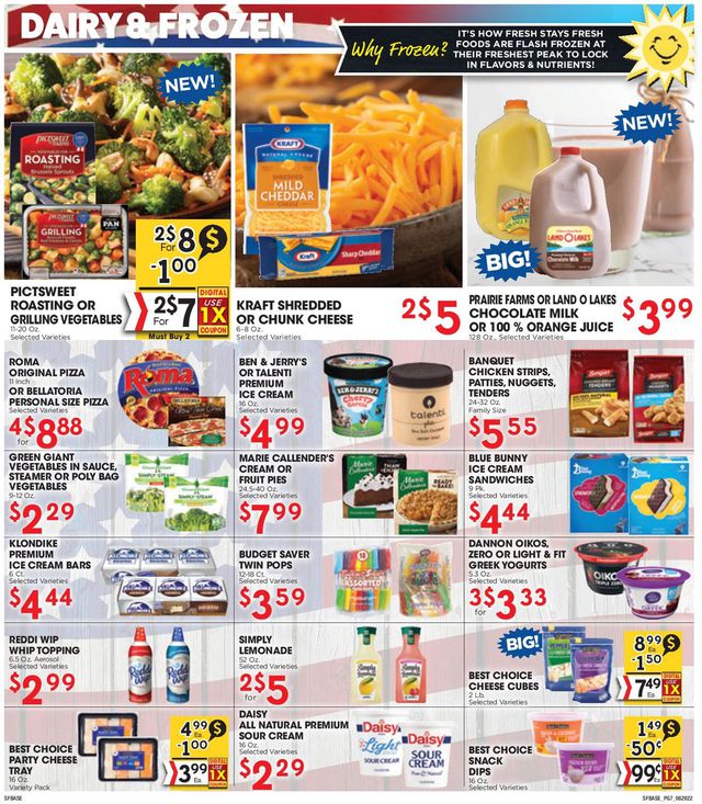 Sunshine Foods Ad from 06/29/2022