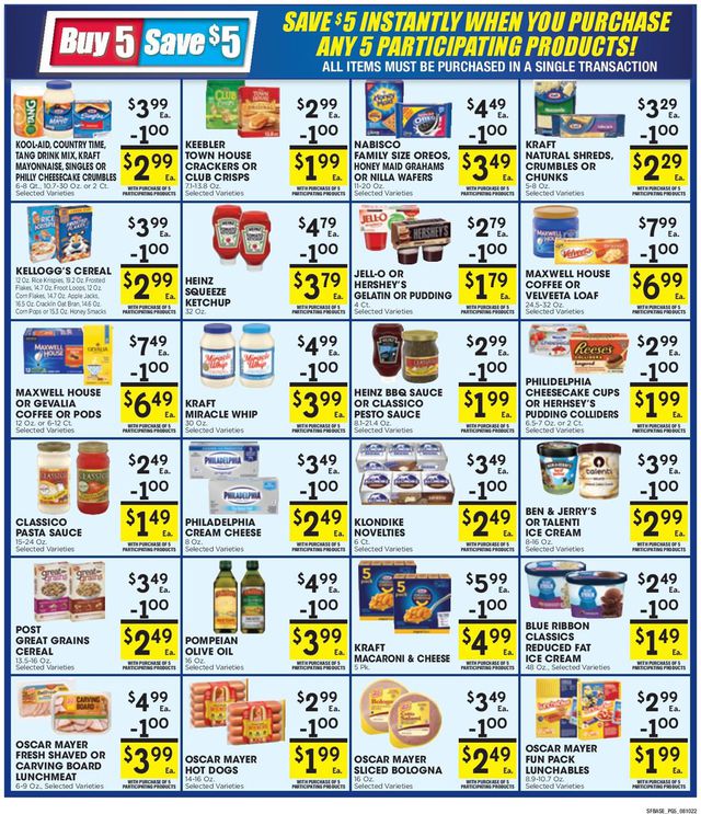 Sunshine Foods Ad from 08/10/2022