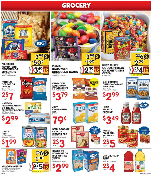 Sunshine Foods Ad from 10/19/2022