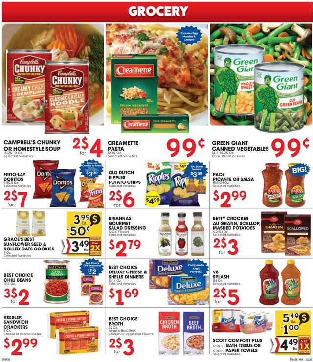 Sunshine Foods Ad from 11/02/2022