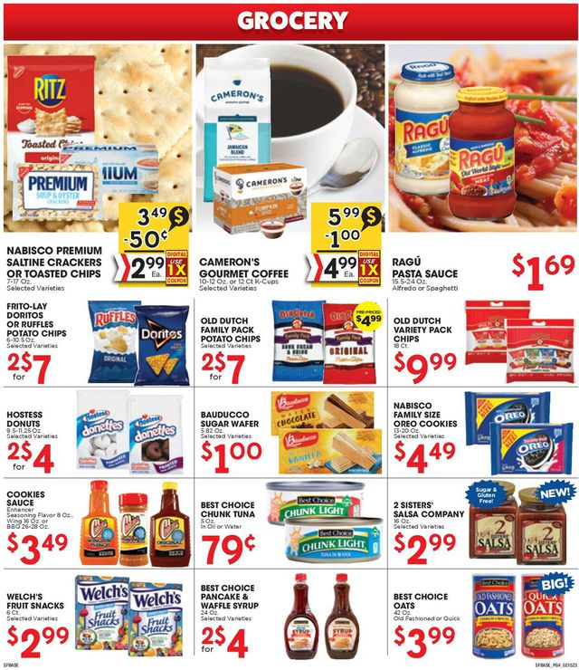 Sunshine Foods Ad from 02/15/2023