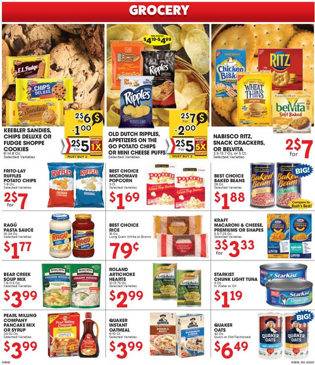 Sunshine Foods Ad from 02/22/2023