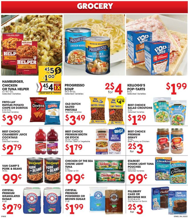 Sunshine Foods Ad from 03/22/2023