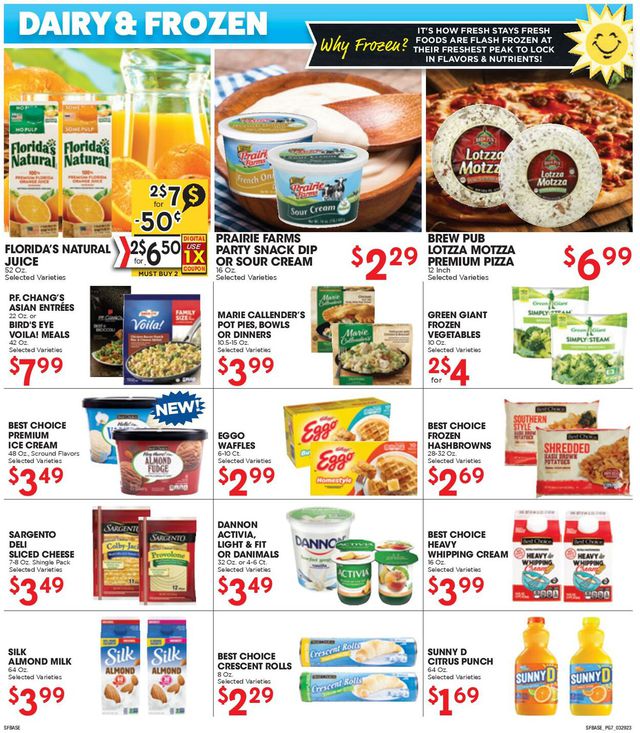 Sunshine Foods Ad from 03/29/2023