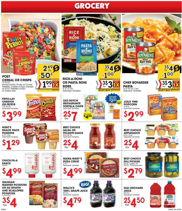 Sunshine Foods Ad from 04/19/2023