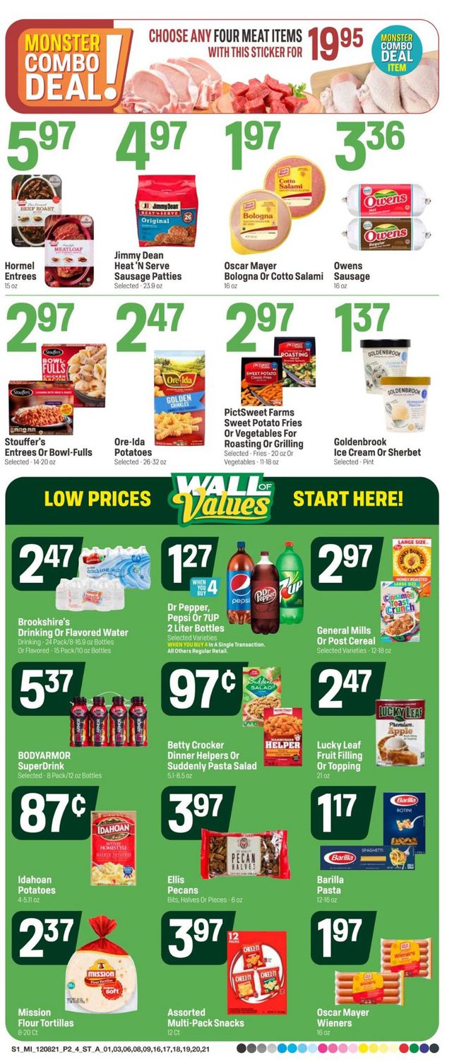 Super 1 Foods Ad from 12/08/2021