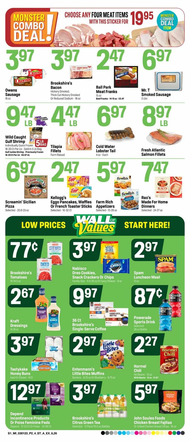 Super 1 Foods Ad from 03/01/2023