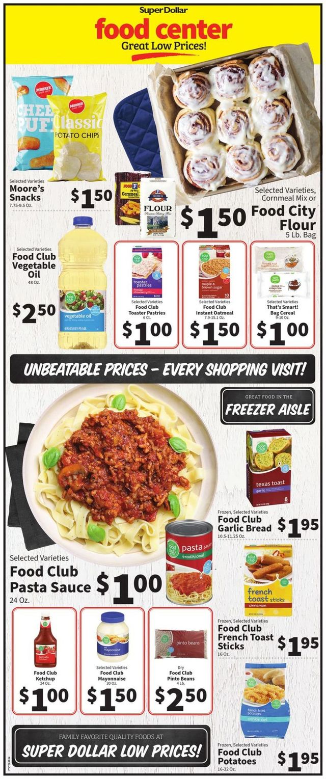 Super Dollar Food Center Ad from 03/09/2022