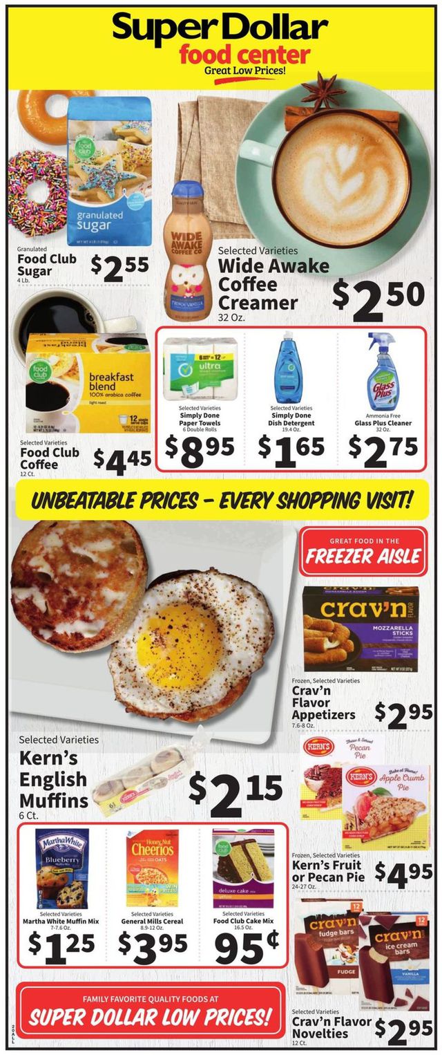 Super Dollar Food Center Ad from 08/03/2022