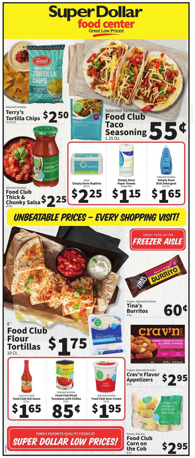 Super Dollar Food Center Ad from 11/02/2022