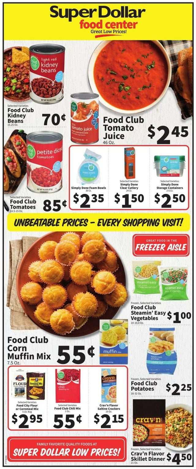 Super Dollar Food Center Ad from 11/09/2022
