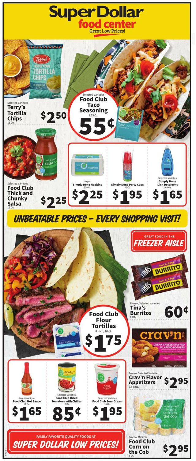 Super Dollar Food Center Ad from 02/15/2023