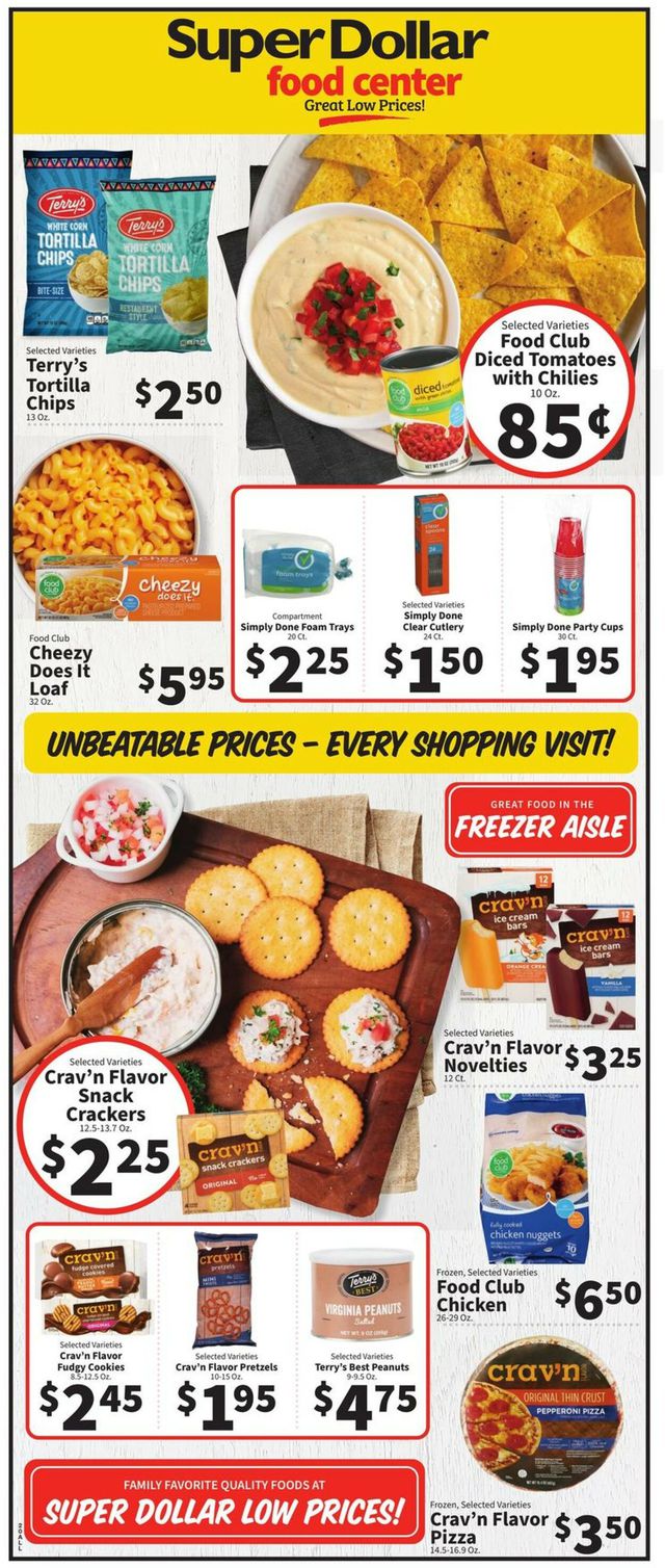 Super Dollar Food Center Ad from 03/08/2023