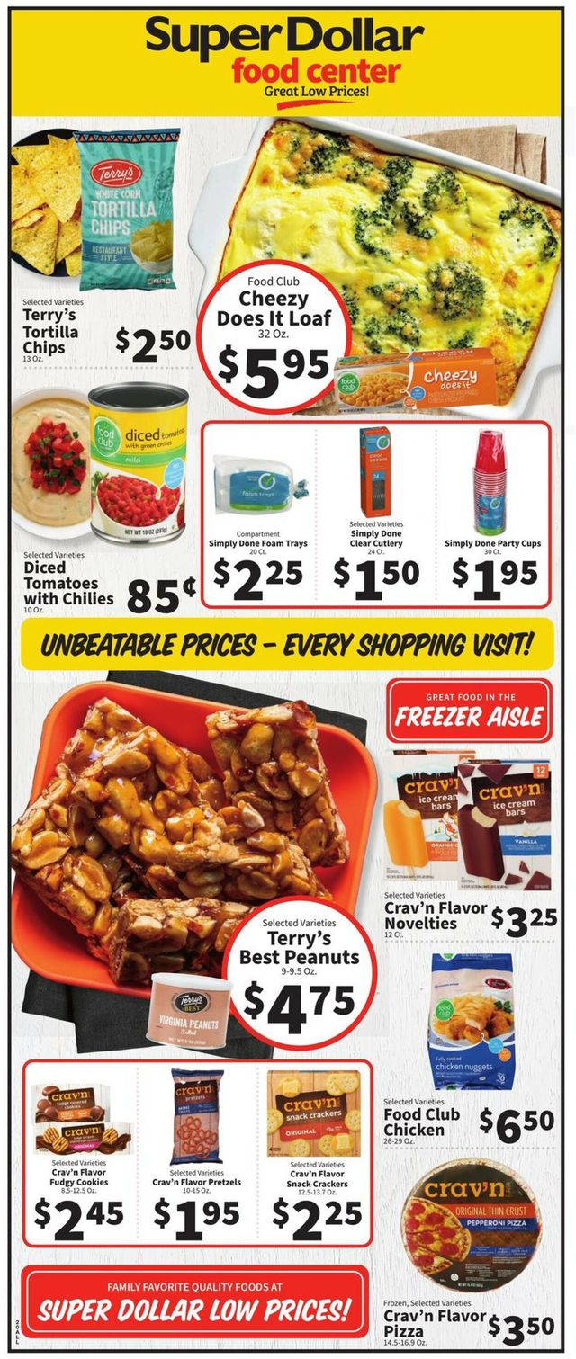 Super Dollar Food Center Ad from 03/29/2023