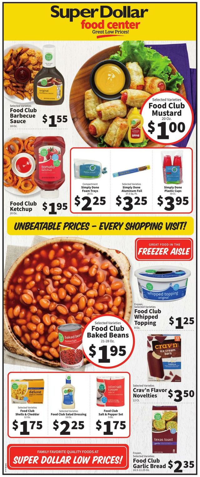Super Dollar Food Center Ad from 07/19/2023