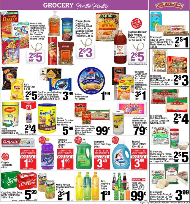 Super King Market Ad from 12/11/2019