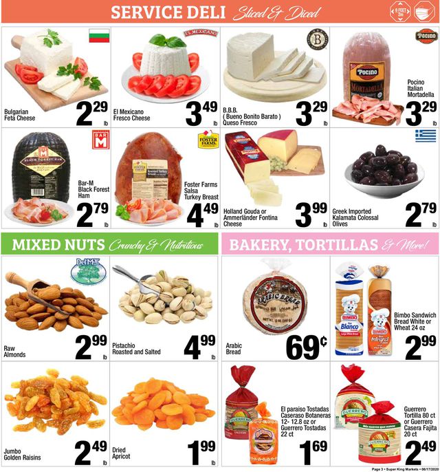 Super King Market Ad from 06/17/2020