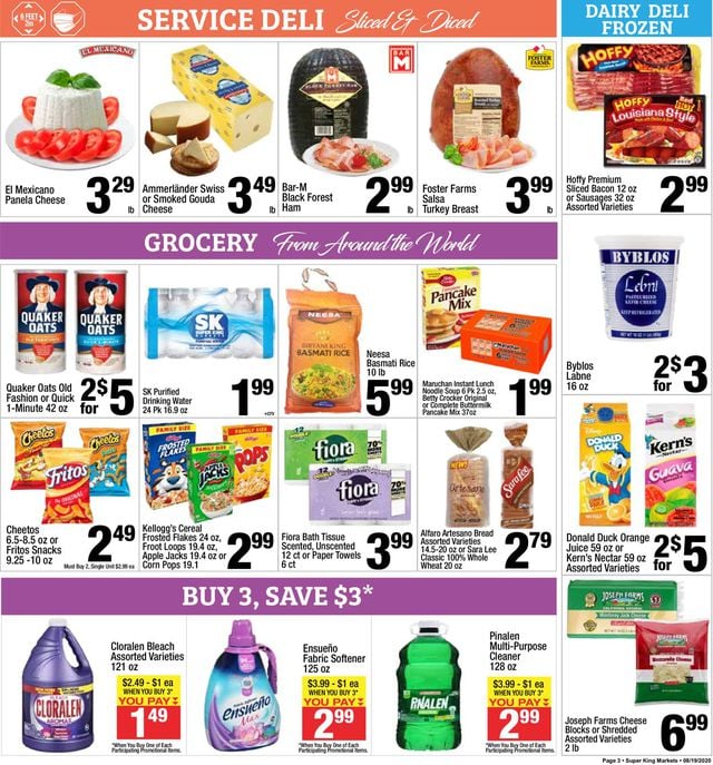 Super King Market Ad from 08/19/2020