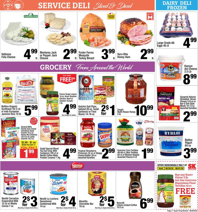 Super King Market Ad from 08/26/2020