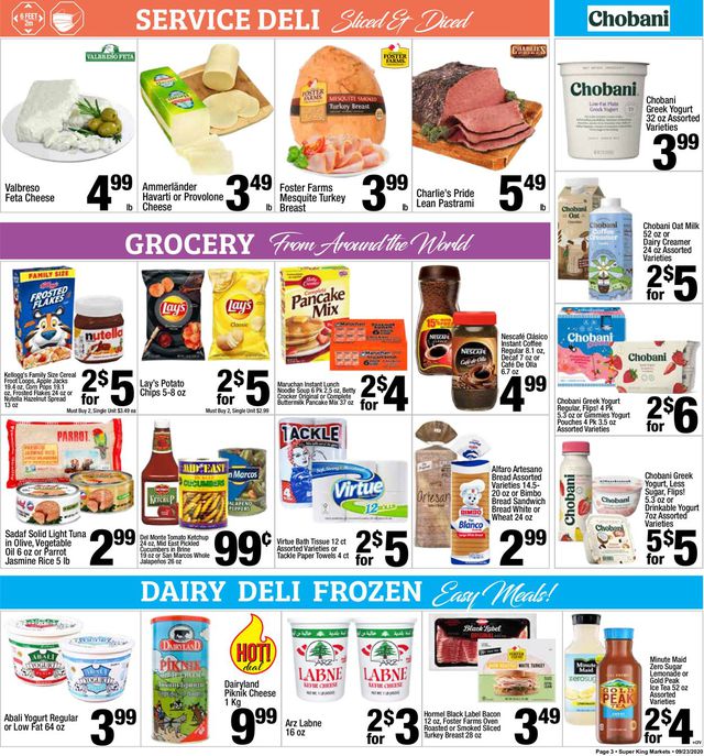 Super King Market Ad from 09/23/2020