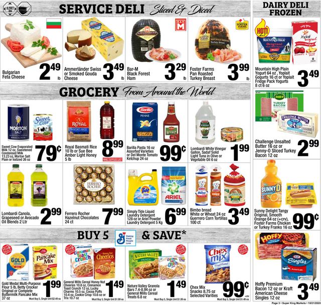 Super King Market Ad from 10/21/2020
