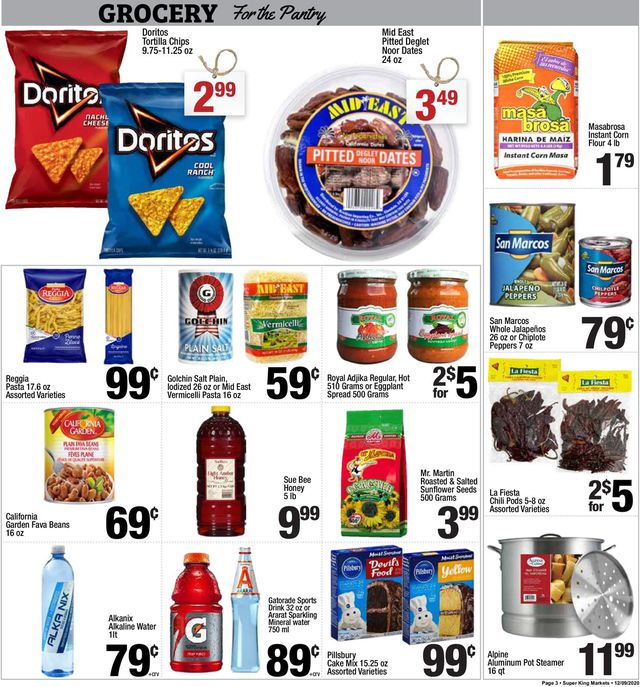 Super King Market Ad from 12/09/2020