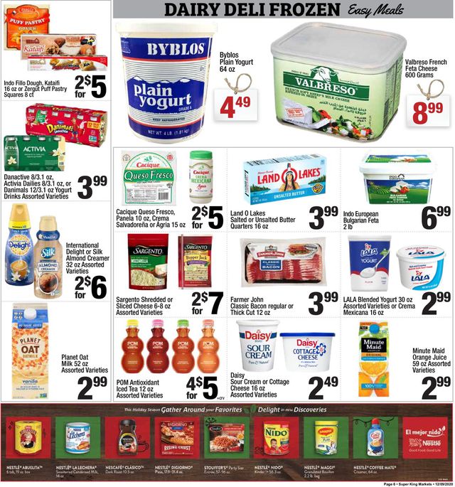 Super King Market Ad from 12/09/2020