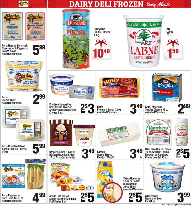 Super King Market Ad from 12/23/2020