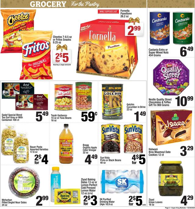 Super King Market Ad from 12/30/2020