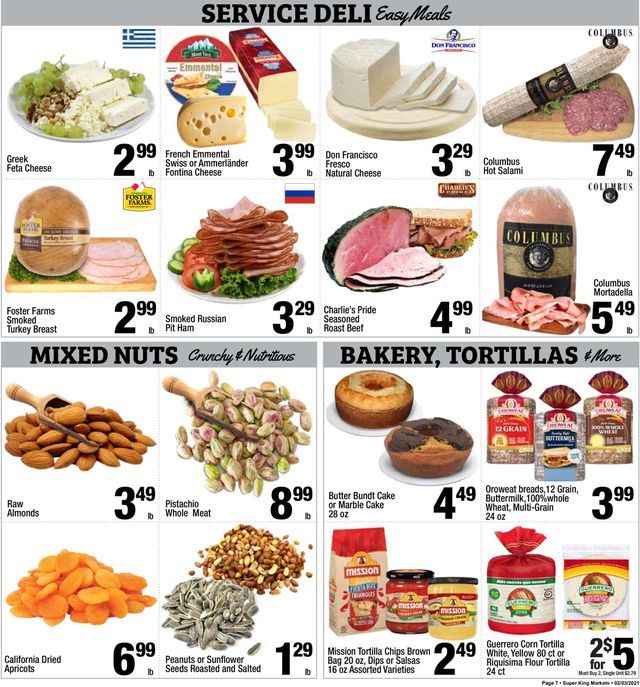 Super King Market Ad from 02/03/2021