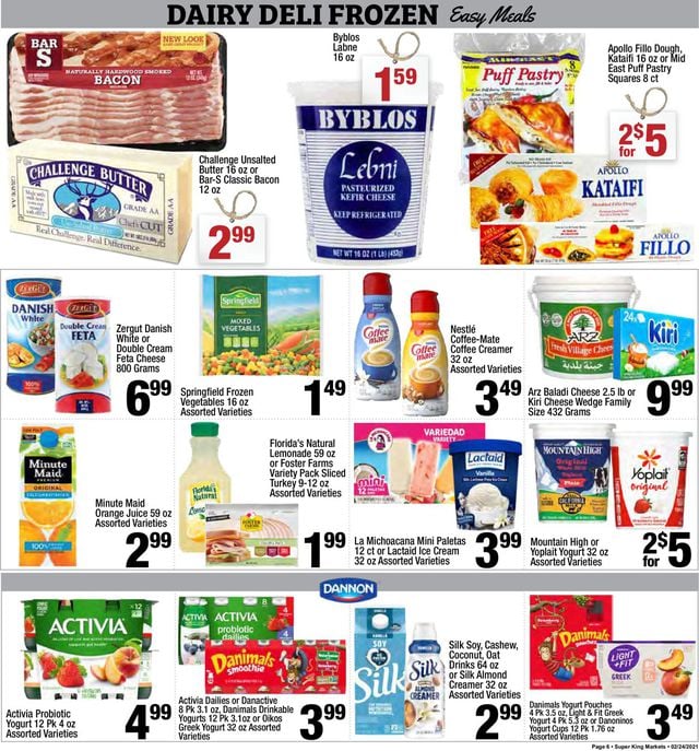 Super King Market Ad from 02/24/2021