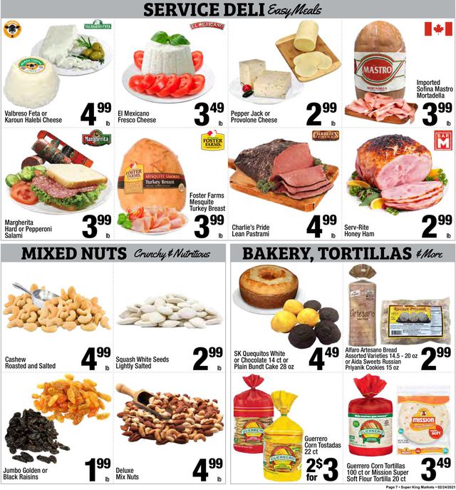 Super King Market Ad from 02/24/2021