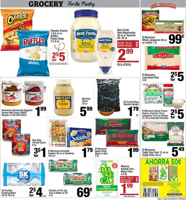 Super King Market Ad from 03/03/2021