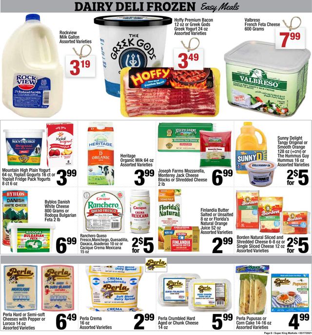 Super King Market Ad from 03/17/2021