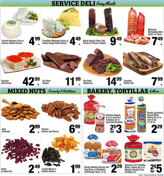 Super King Market Ad from 03/31/2021