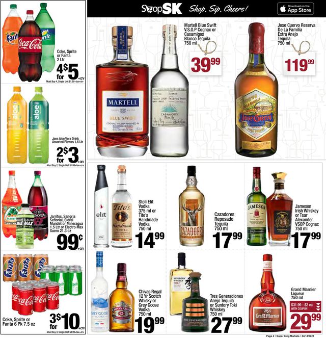 Super King Market Ad from 04/14/2021