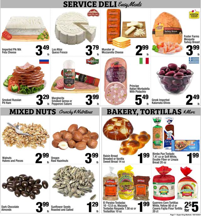 Super King Market Ad from 04/14/2021