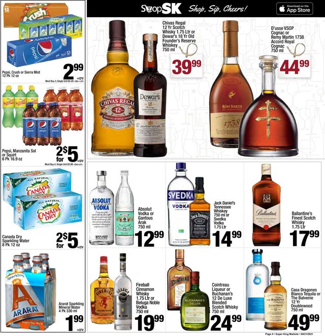 Super King Market Ad from 04/21/2021