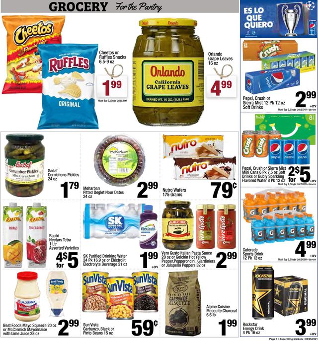 Super King Market Ad from 05/05/2021
