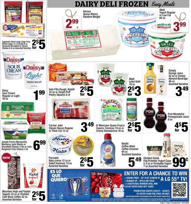 Super King Market Ad from 05/19/2021