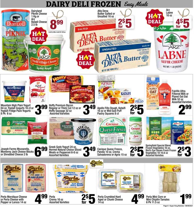 Super King Market Ad from 06/09/2021