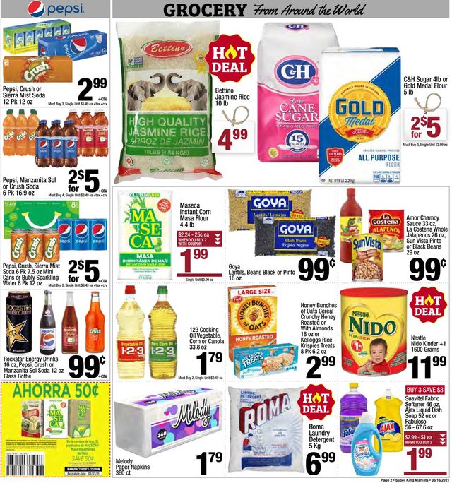 Super King Market Ad from 06/16/2021