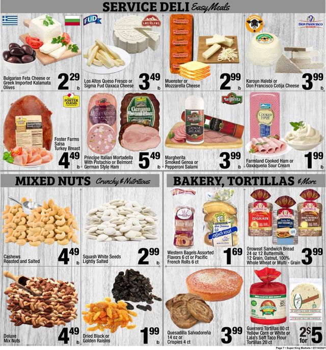 Super King Market Ad from 07/14/2021