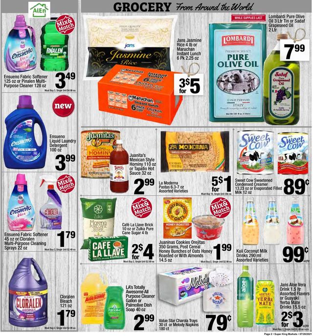 Super King Market Ad from 07/28/2021