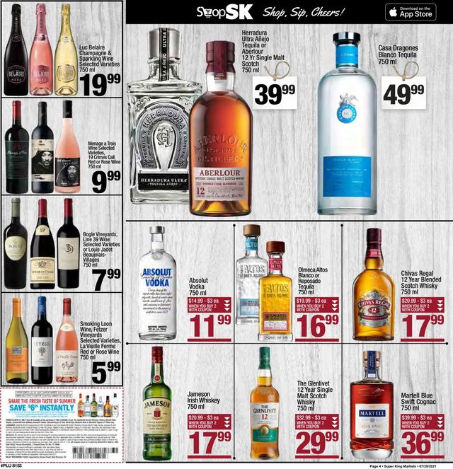 Super King Market Ad from 07/28/2021