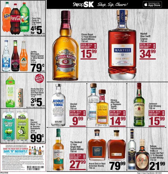 Super King Market Ad from 08/11/2021