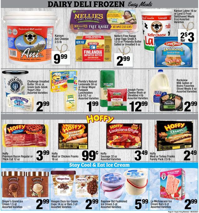 Super King Market Ad from 08/25/2021