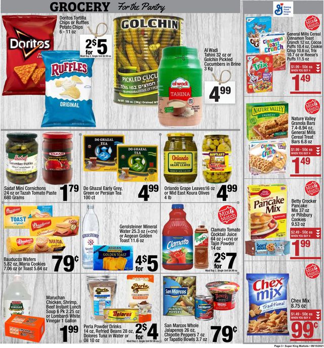 Super King Market Ad from 09/15/2021