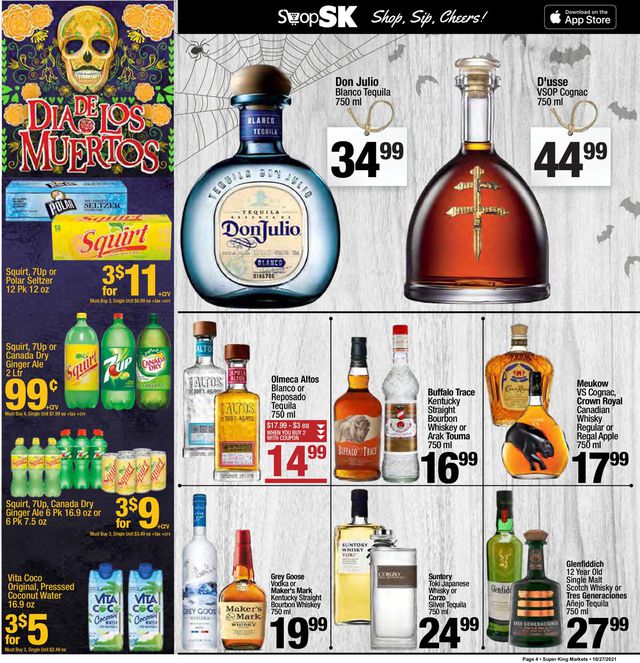 Super King Market Ad from 10/27/2021
