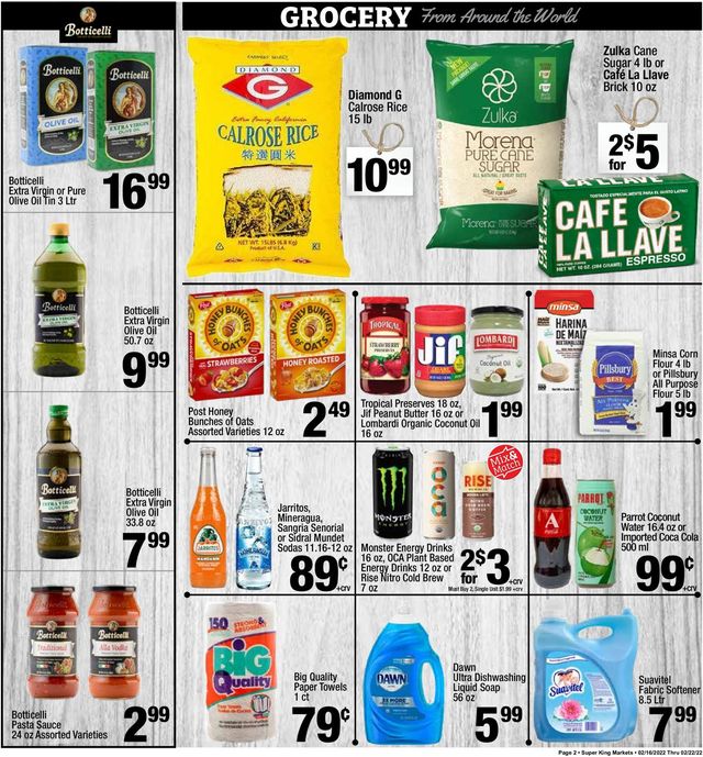 Super King Market Ad from 02/16/2022